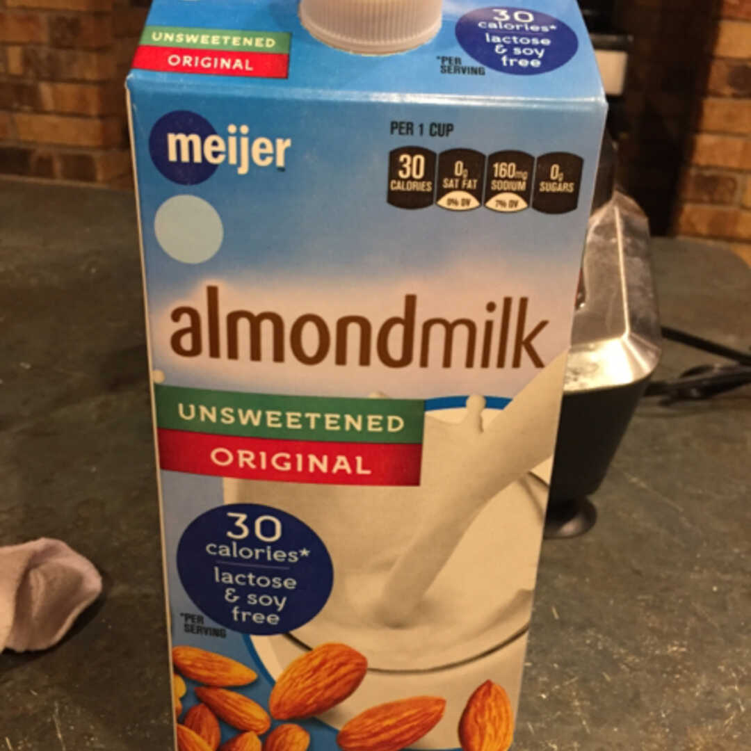 Meijer Almond Milk Unsweetened Original