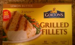 Gorton's Lemon Butter Grilled Fish Fillets