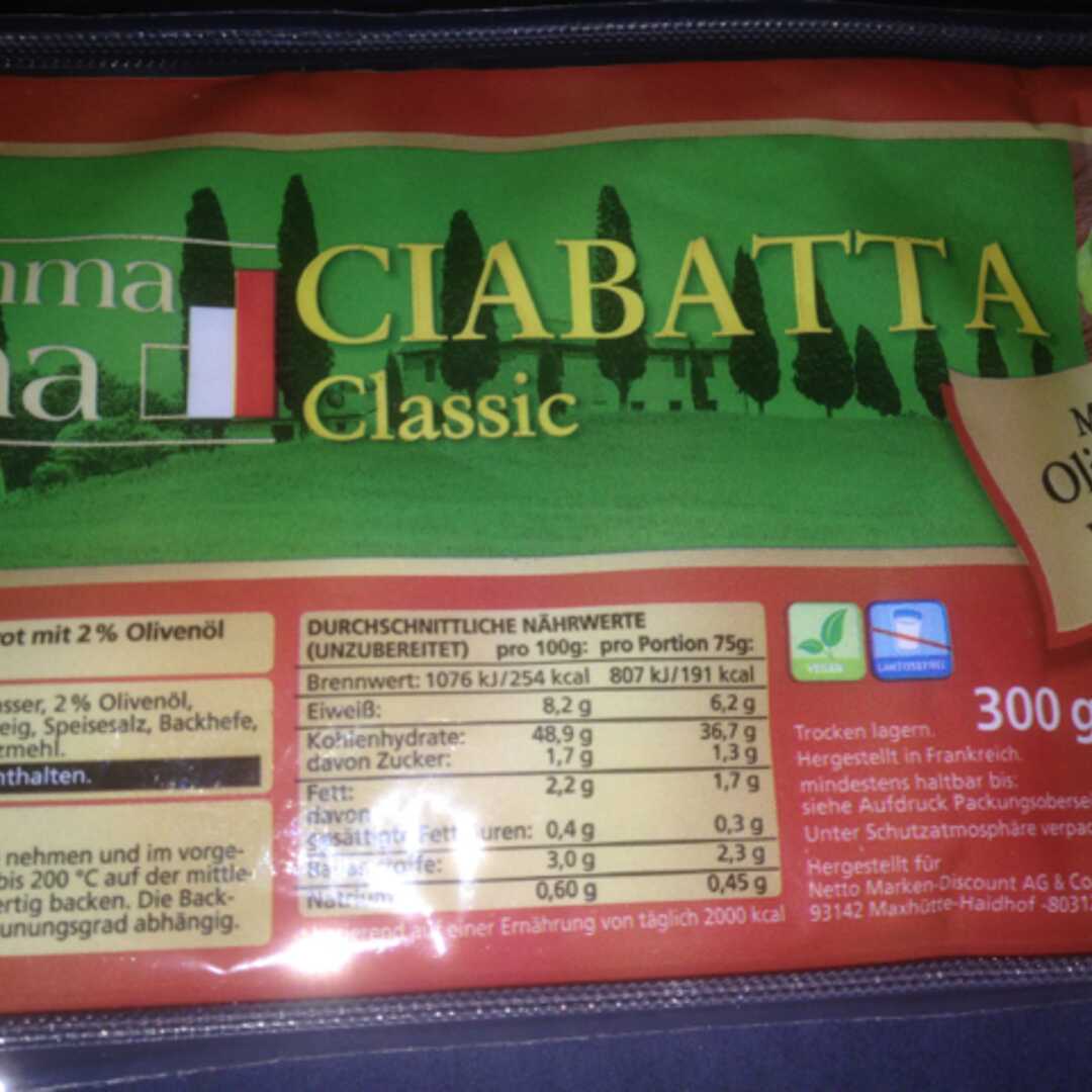 Mamma Gina Ciabatta Classic