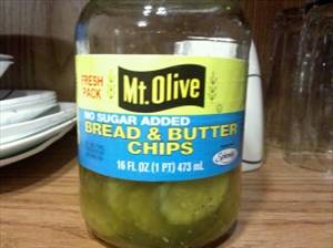 Mt. Olive No Sugar Added Bread & Butter Chips
