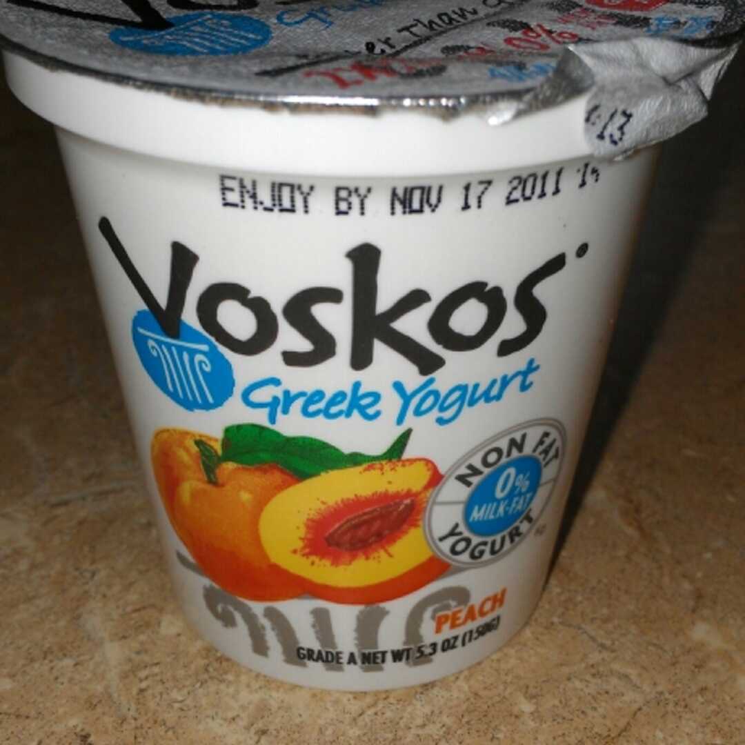 Voskos Nonfat Greek Yogurt - Peach