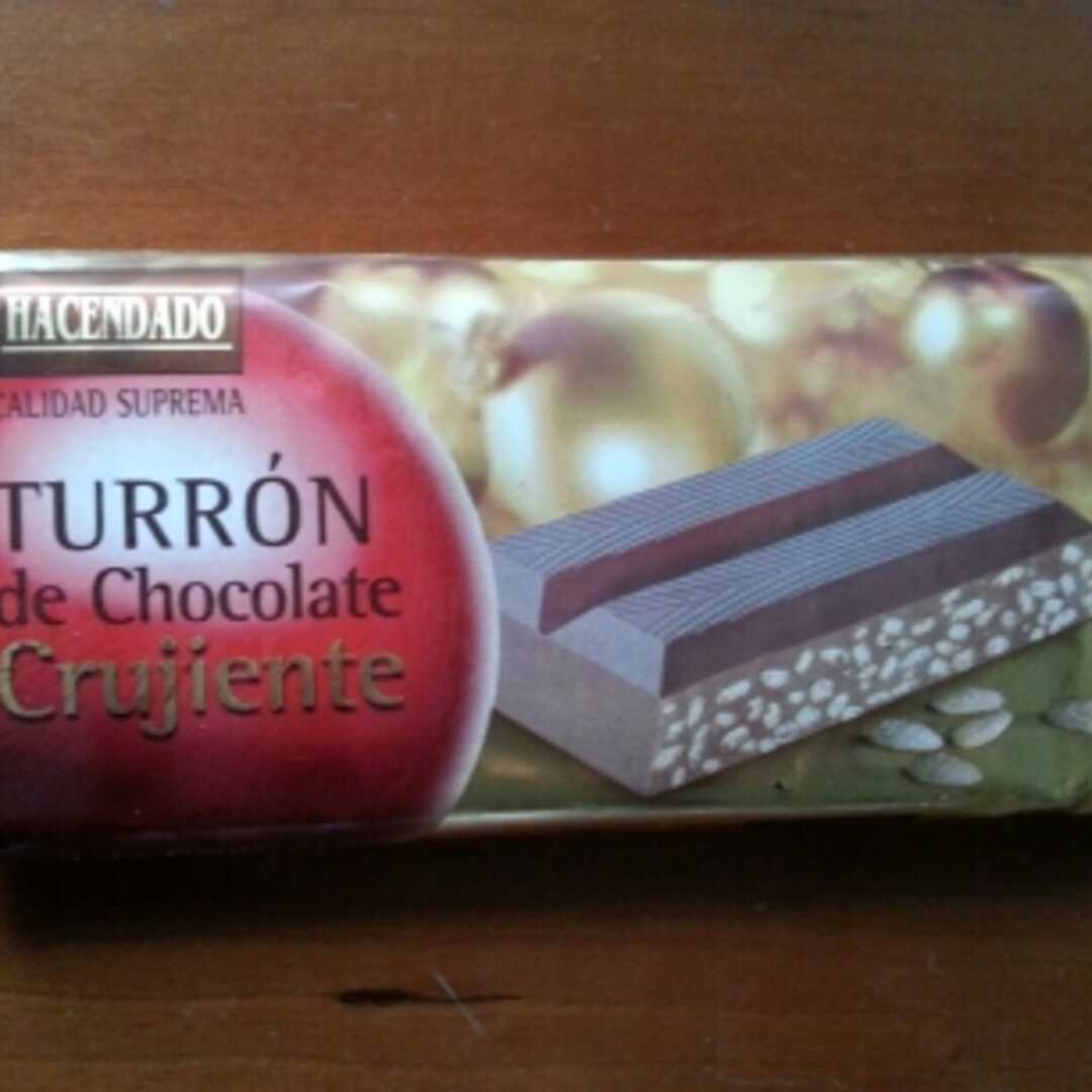 Hacendado Turrón de Chocolate Crujiente