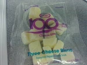 Kraft 100 Calorie Cheese Bites - Three Cheese Blend