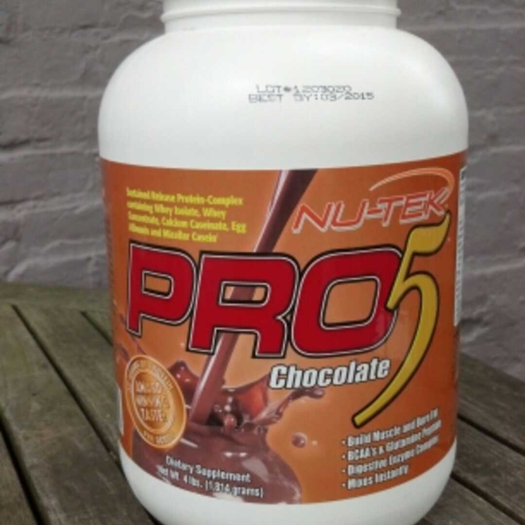 Nu-Tek Pro 5 Chocolate Protein Powder