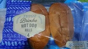 Tesco Brioche Hot Dog Rolls