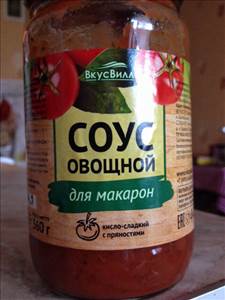 ВкусВилл Соус Овощной для Макарон