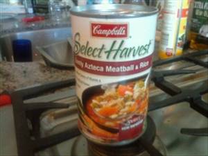 Campbell's Select Harvest Zesty Azteca Meatball & Rice Soup