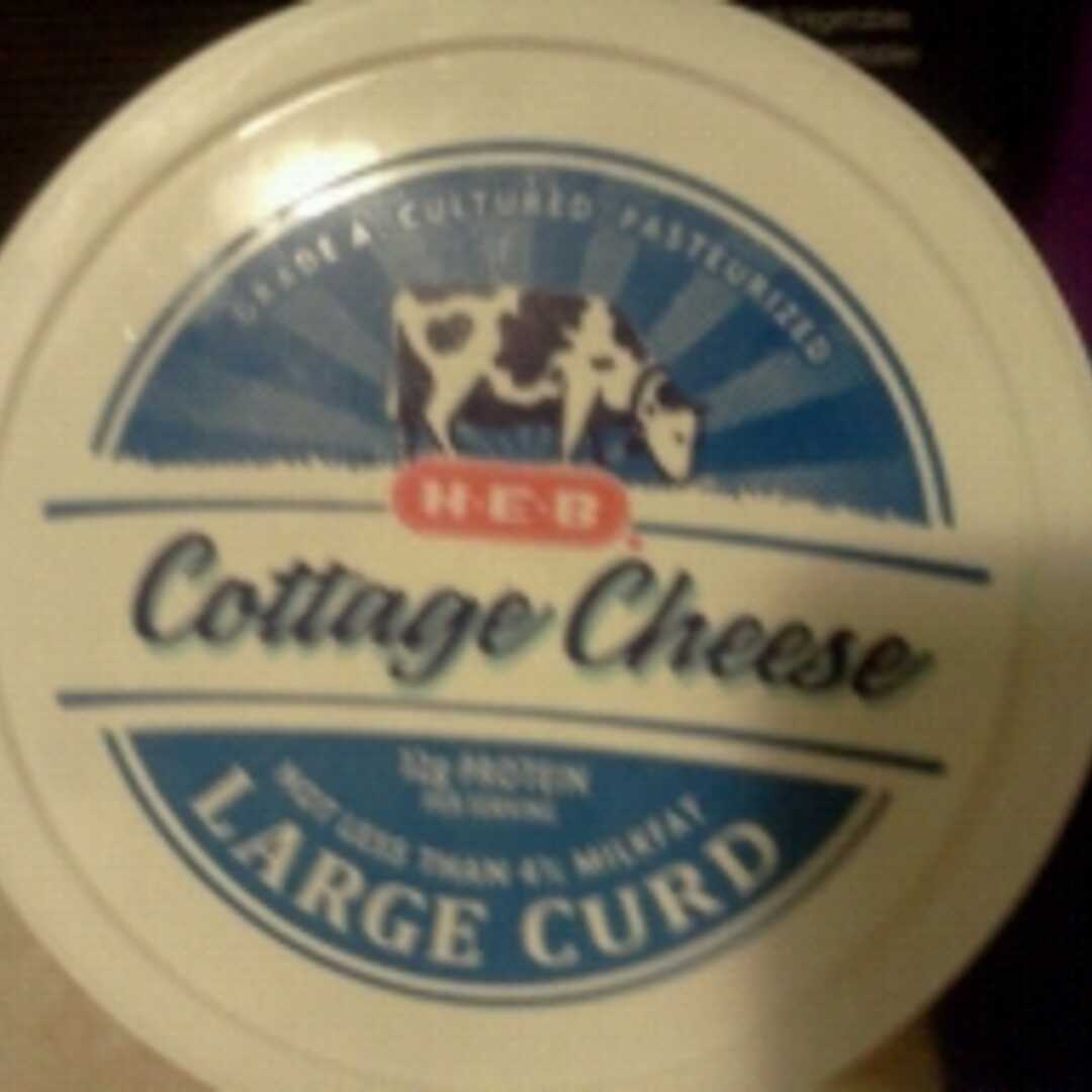 HEB Large Curd Cottage Cheese
