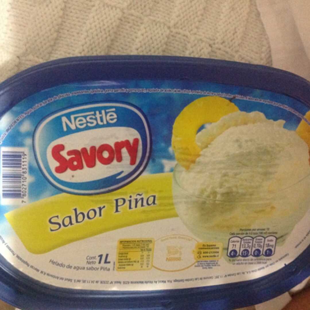 Savory Helado Piña