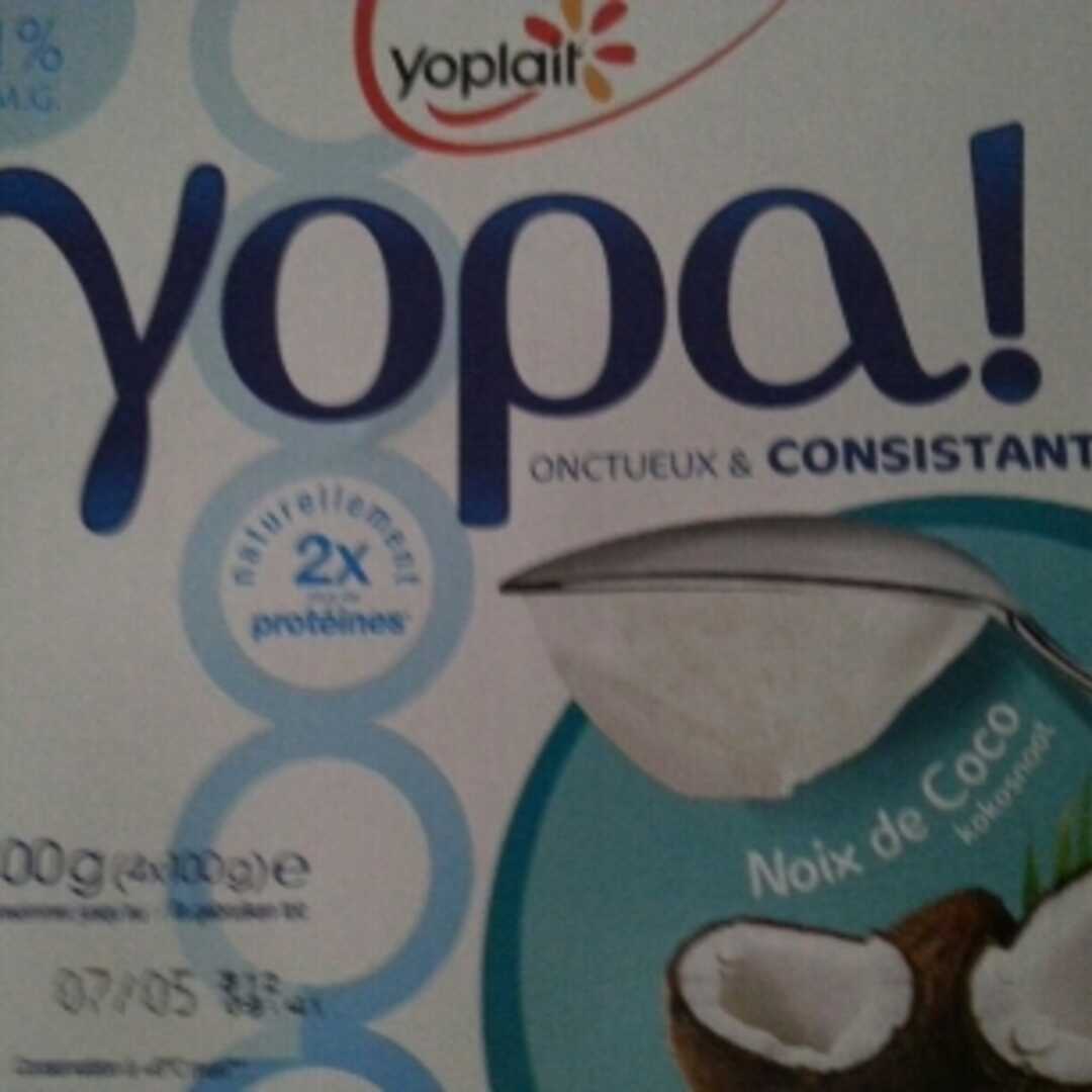 Yoplait Yopa! Noix de Coco