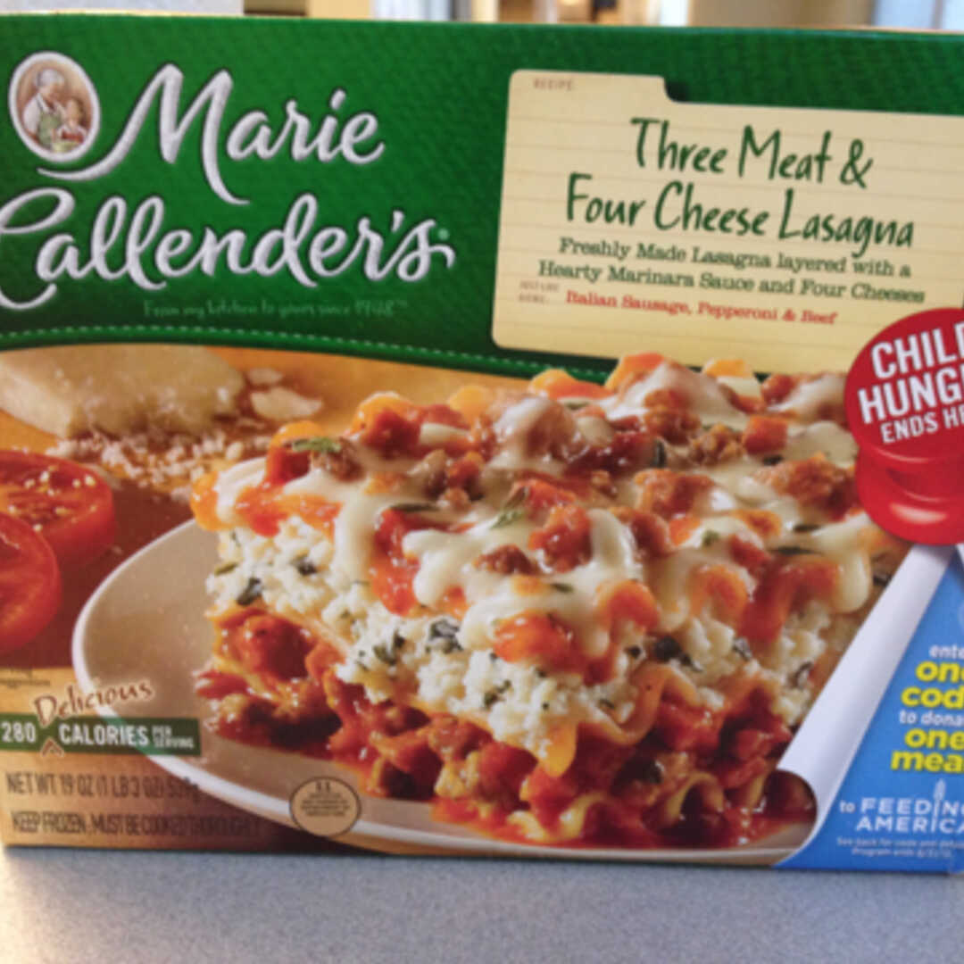 Marie Callender's Three Meat & Four Cheese Lasagna