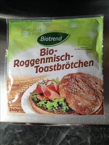 Biotrend Bio-Roggenmisch-Toastbrötchen