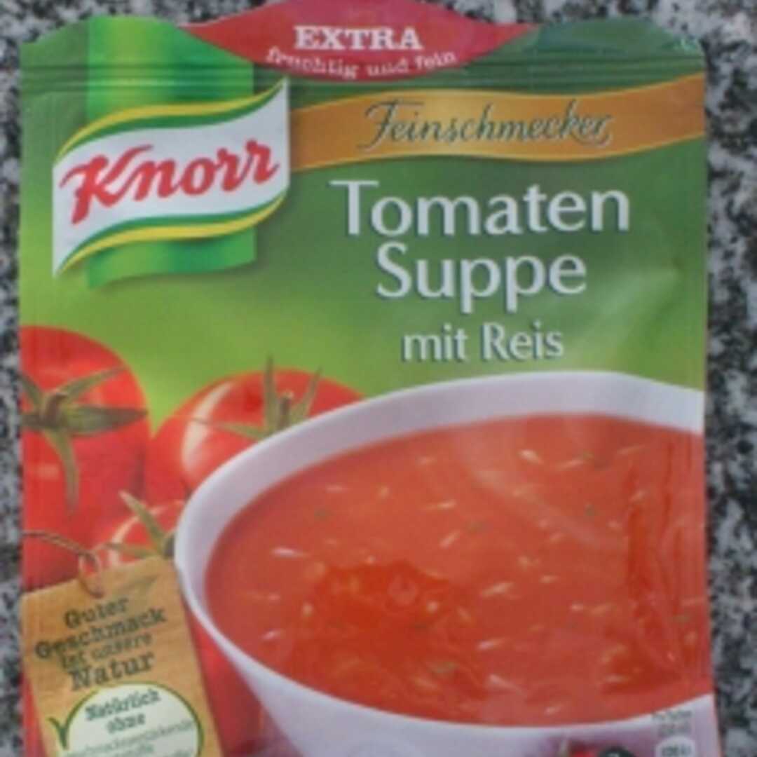 Knorr Tomatensuppe mit Reis