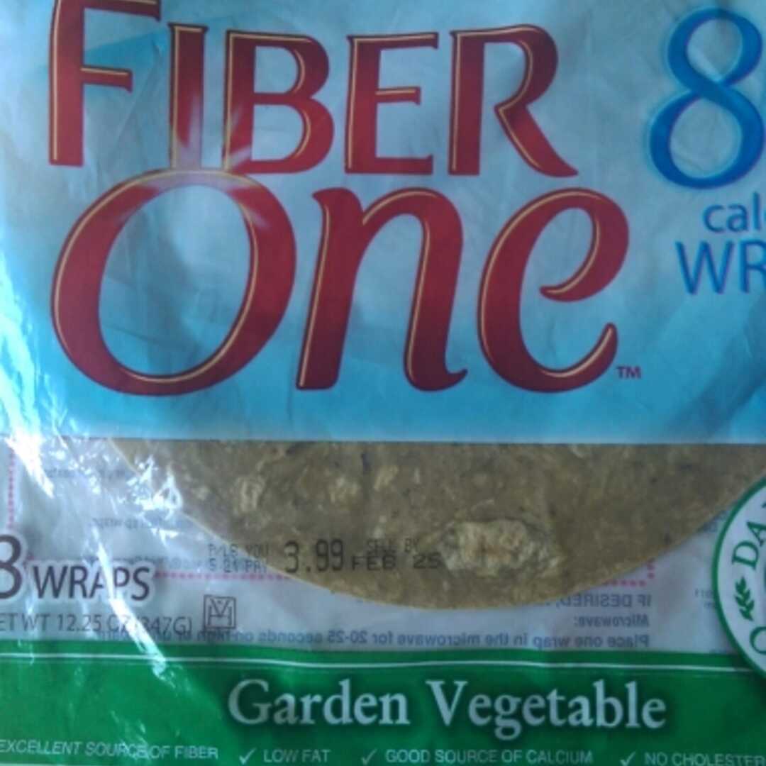 Fiber One Garden Vegetable Wrap
