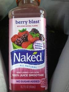 Naked Juice 100% Juice Smoothie - Berry Blast