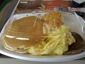 McDonald's Deluxe Breakfast without Syrup & Margarine (Large)