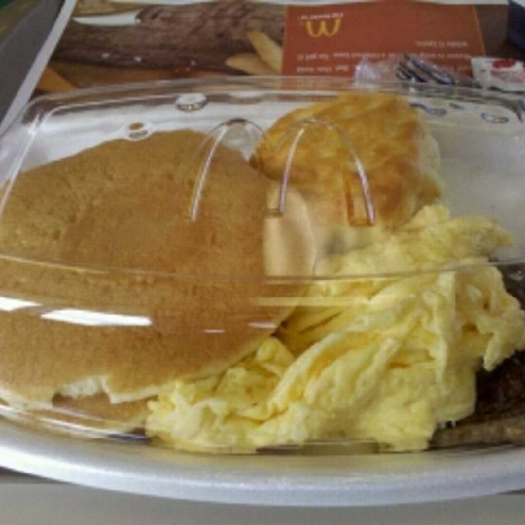 McDonald's Deluxe Breakfast without Syrup & Margarine (Large)