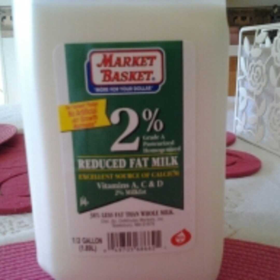 Market Basket 2% Reduced Fat Milk