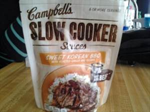 Campbell's Slow Cooker Sauces Sweet Korean BBQ