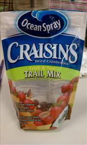 Ocean Spray Craisins Trail Mix - Cranberry, Fruit & Nuts