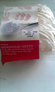 Waitrose Meringue Nests