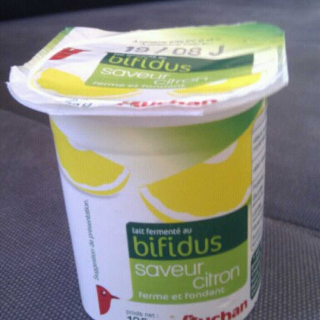 Auchan Yaourt Bifidus Citron