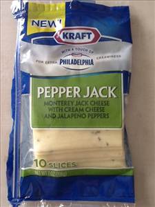 Kraft Pepper Jack Cheese Slice