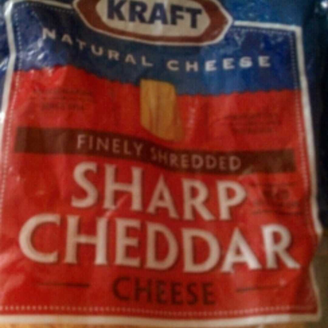 Kraft Natural Shredded Sharp Cheddar Cheese