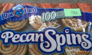 Blue Bird Pecan Spins (100 Calorie)