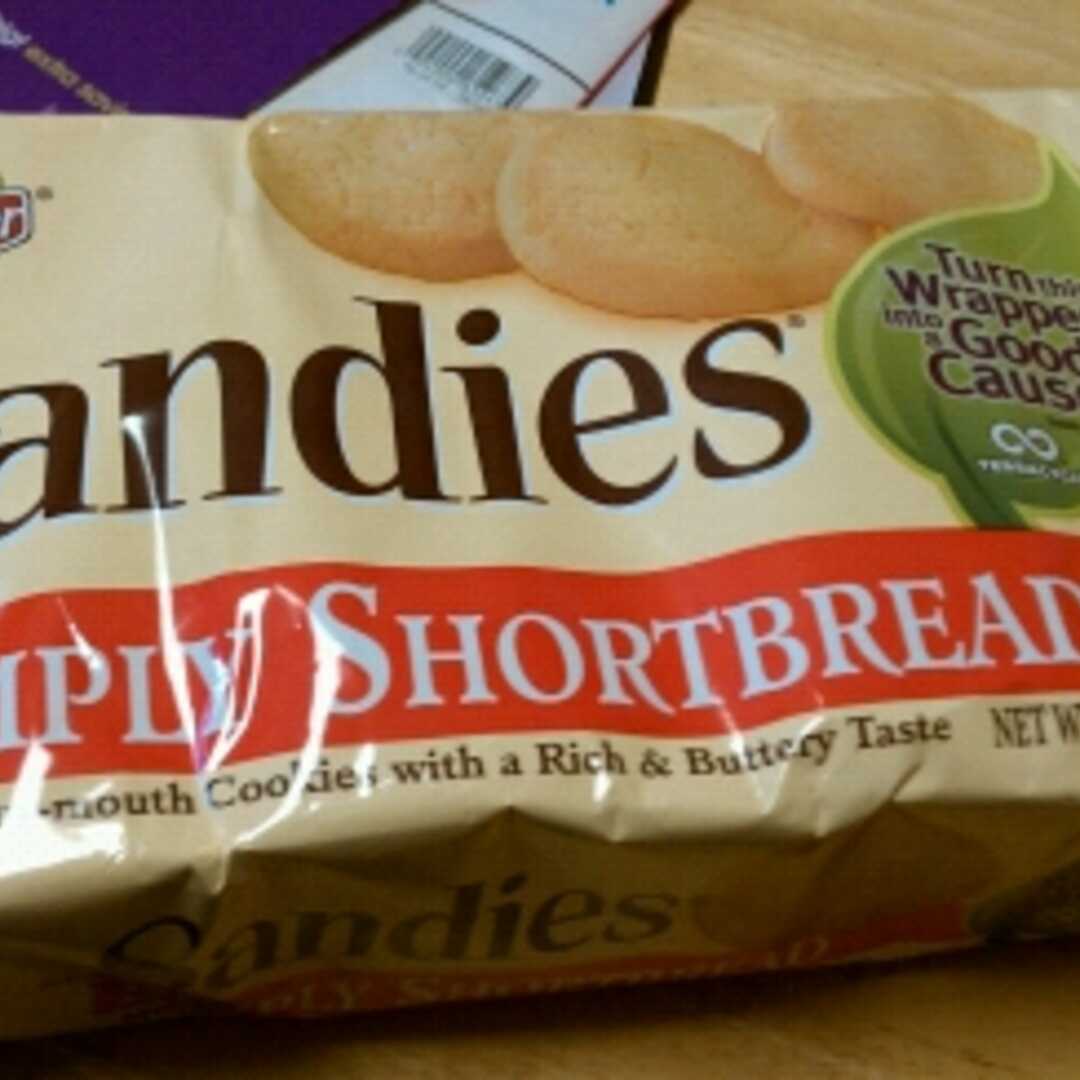 Keebler Sandies Simply Shortbread Cookies