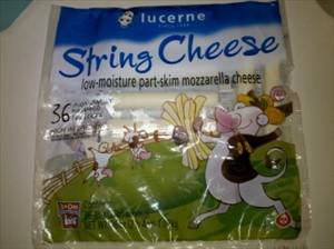 Lucerne Low Moisture Part-Skim Mozzarella String Cheese
