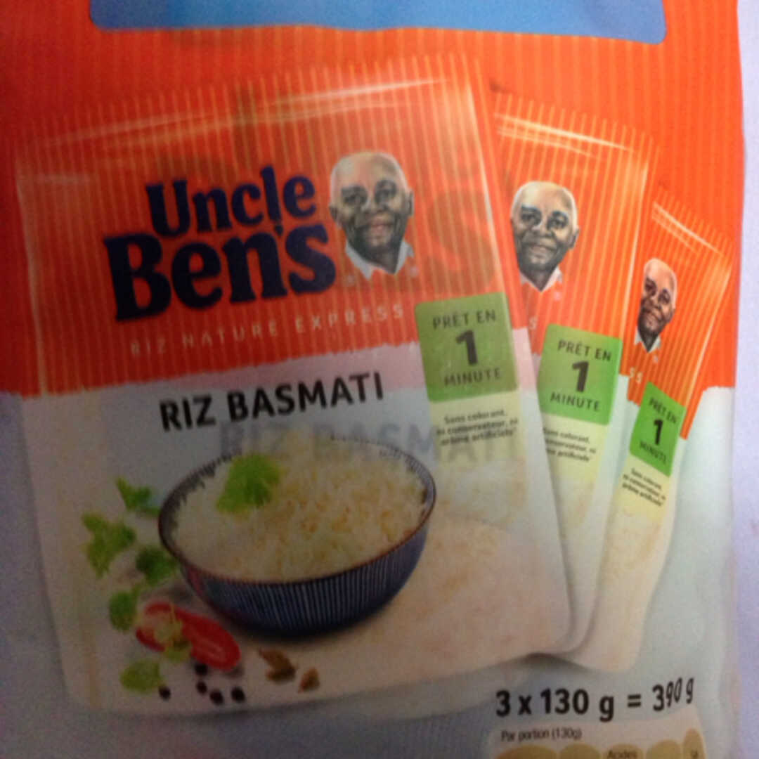 Riz Basmati Bio Uncle Ben's de Uncle Ben's