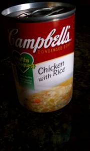 Campbell's Healthy Request Chicken & Rice Soup