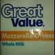 Great Value Mozzarella Cheese