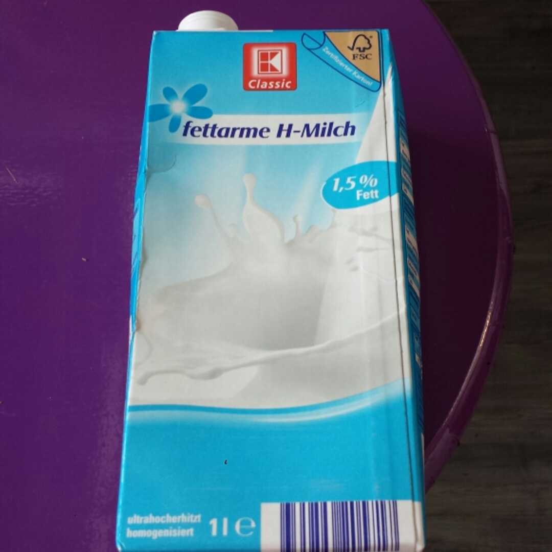 Kaufland Fettarme Milch 1.5%