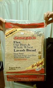 Joseph's Flax, Oat Bran & Whole Wheat Lavash Flat Bread