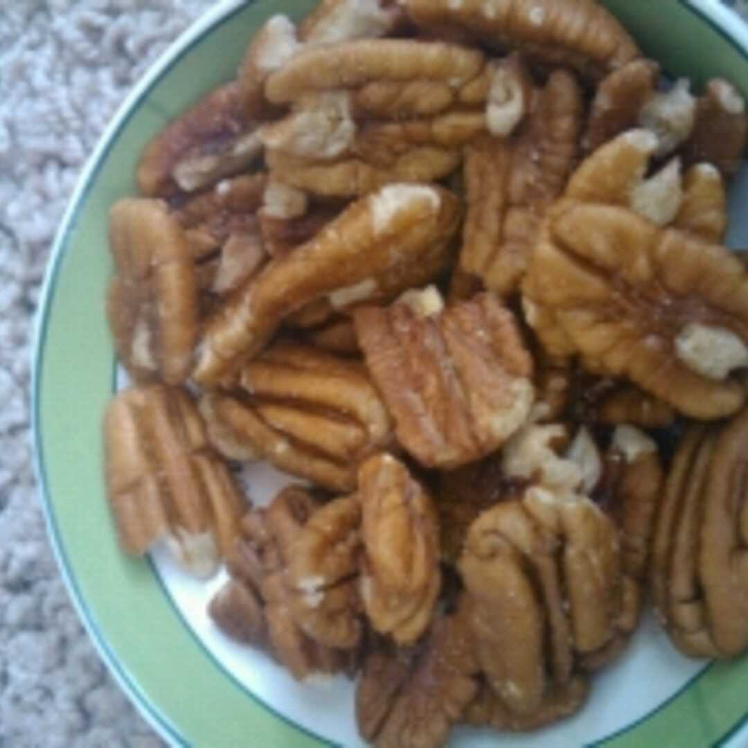 Dry Roasted Pecan Nuts (Without Salt Added)