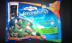 Birds Eye Steamfresh Vegetables (Broccoli, Carrots, Sugar Snap Peas & Water Chestnuts)