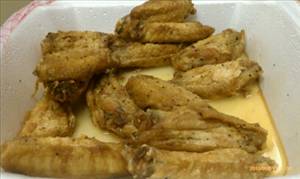 Fried Chicken Wing No Coating (Skin Eaten)