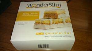 WonderSlim Protein Snack Bars - Zesty Lemon