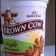 Brown Cow Cream Top Whole Milk Yogurt Maple
