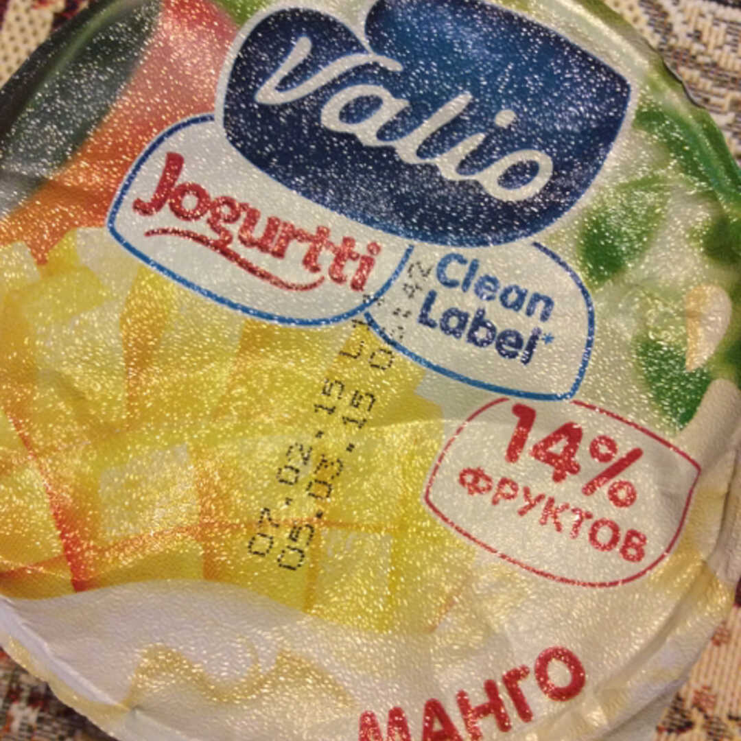 Valio Valiojogurtti Йогурт с Манго