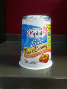 Yoplait Light Thick & Creamy Yogurt - Cherry Cobbler