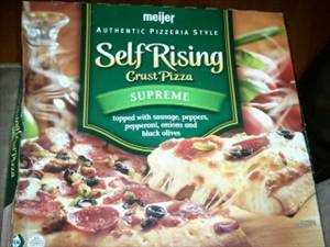 Meijer  Self Rising Crust Pizza Supreme