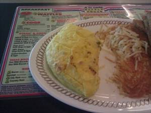 Waffle House Fiesta Omelet Breakfast