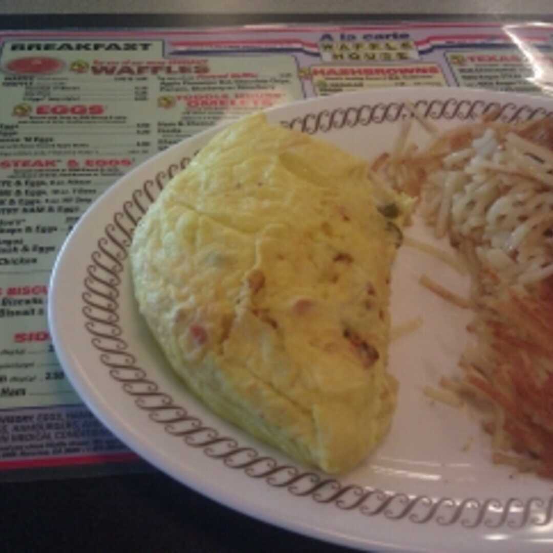 Waffle House Fiesta Omelet Breakfast