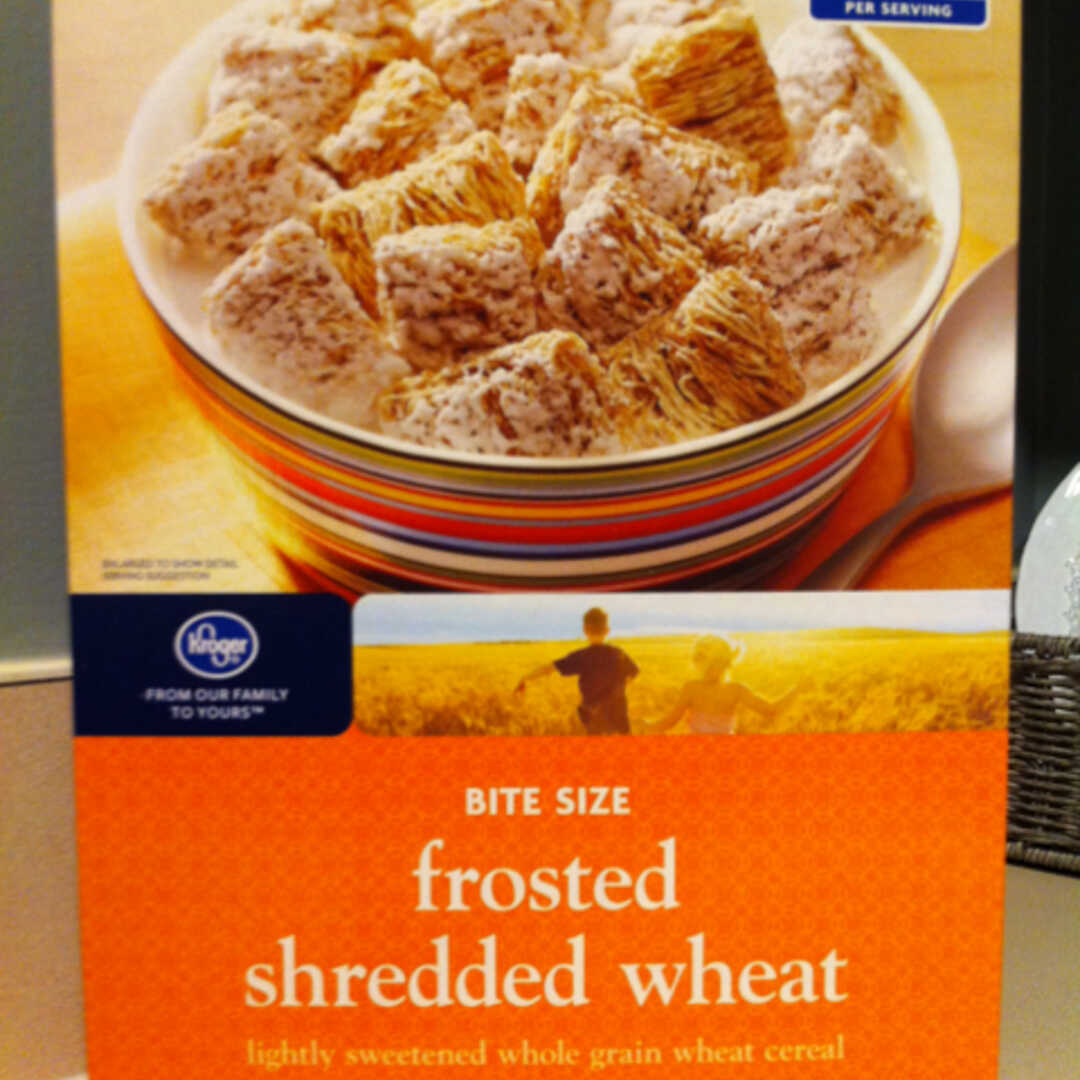 Kroger Bite Size Frosted Wheat Cereal