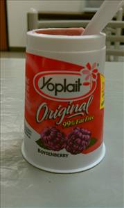 Yoplait Original 99% Fat Free Yogurt - Boysenberry