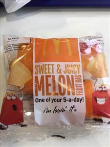 McDonald's Melon Fruit Bag