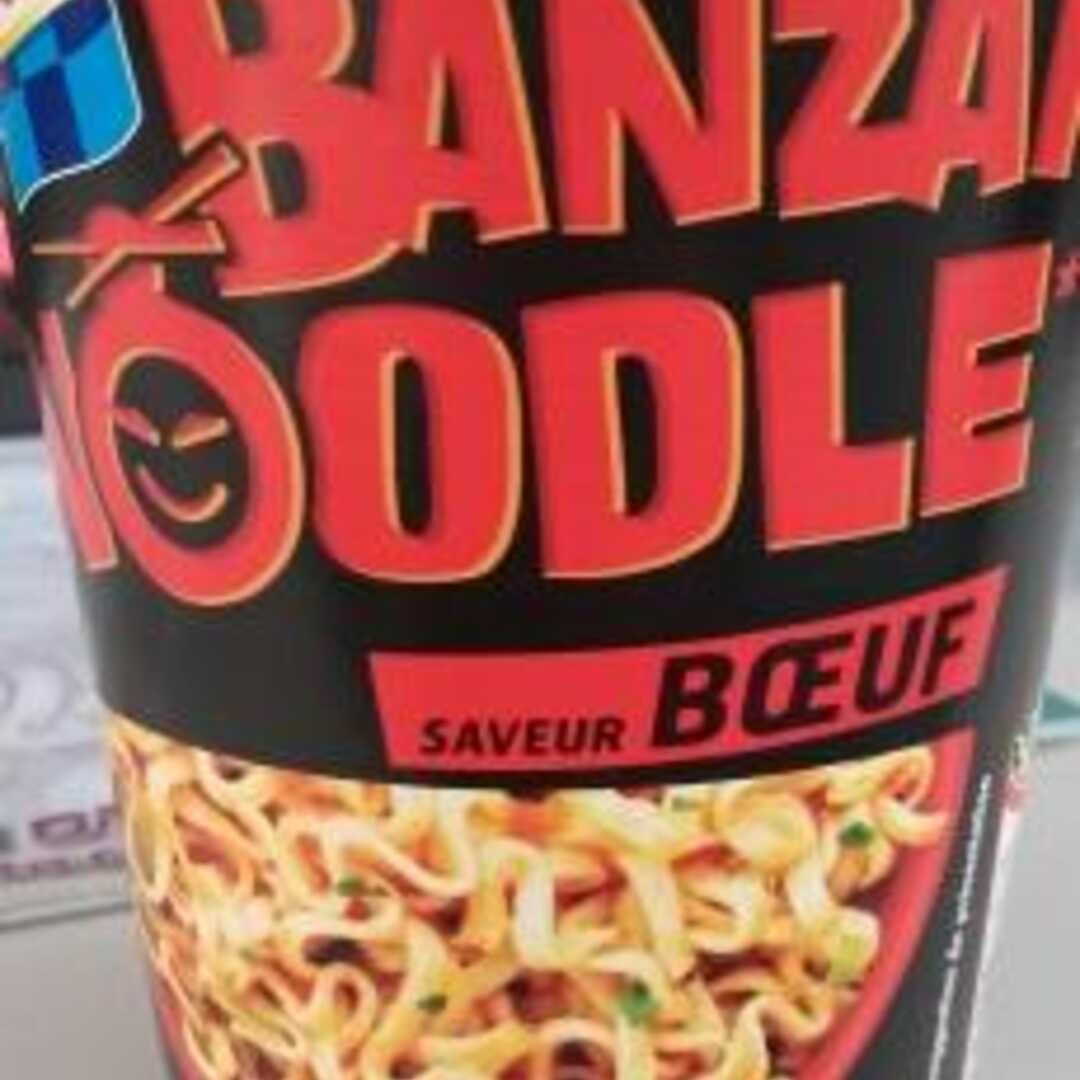 Lustucru Banzaï Noodle Saveur Bœuf